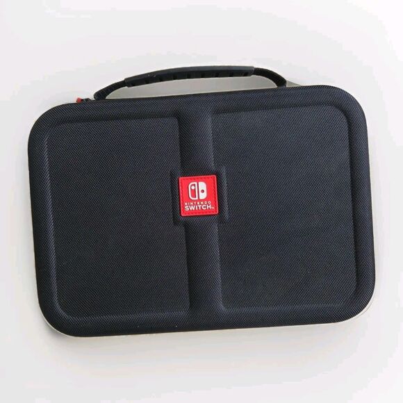 RDS Nintendo Switch Game Traveler Deluxe System Case Black Hard Shell - Picture 1 of 8